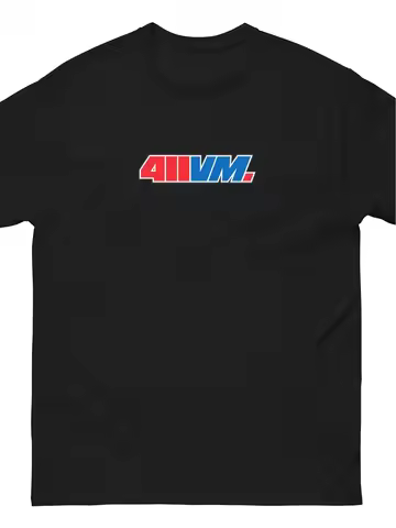 Transworld 411VM 90s Retro Skateboard T-Shirt Unisex Retro 90s Graphic T-Shirt with Bold 411 VM Logo