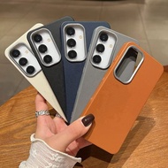 Leather Grain Soft Silicone Camera Protection Case For Xiaomi Redmi Mi Note 11 10s 10 9s 9 8 7 7s SE