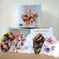 Masker Duckbill Anak Aneka Motif 1 Box isi 50 pcs