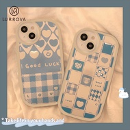 Lurrova Case OPPO A57 2022 4G Reno 7Z 5G Reno6 Z 5G Reno 6 5G A15 A54 4G A16 A31 A5 2020 F11Pro Realme C35 C21Y C25Y 5 5i 9i A16K A76 A96 F7 Fashionable and Cute Style Phone Case