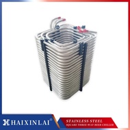 3/6/9/12 Way Square Coil, Beer Wall Cooling Wine Tube, Water Cooled Root Beer Machine Coil, Bar Rest