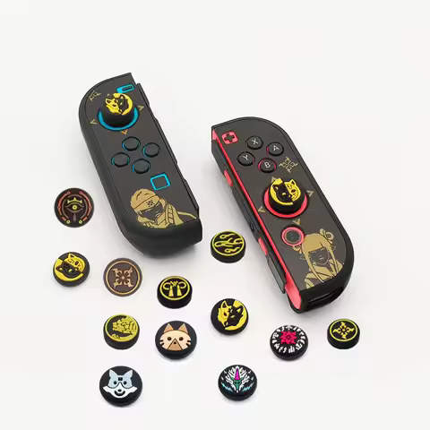 Thumb Stick Grip Cap Joycon Joystick Protective Cover For Monster Hunter RISE Switch Oled Joy-Con NS