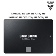 SAMSUNG SSD 870 EVO / QVO SATA III 2.5" INTERNAL SOLID STATE DRIVE [1TB/2TB/4TB/8TB]