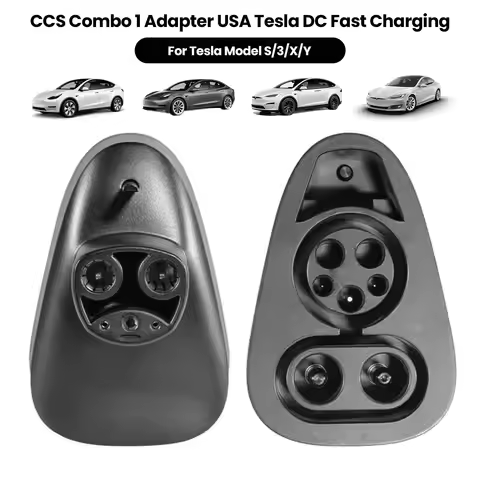 for Tesla Model 3 X Y S EV Fast Charger DC Adapter CCS1 Combo 1 180KW Electric Car Convertor Chargin