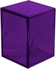 Ultra Pro Eclipse 2-Piece Deck Box: Royal Purple - For Pokemon game, MTG, Baseball, Basketball, Foot