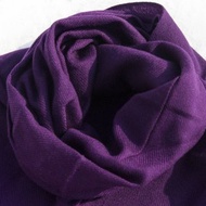 Pashmina 羊絨圍巾 編織圍巾 手工編織 喀什米爾Cashmere/羊絨圍巾/純羊毛圍巾披巾/戒指絨披肩-紫羅蘭色
