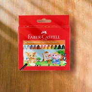 Faber-Castell 大象粗芯蠟筆-24色(原廠正貨)