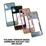 MESIN 0MIDDLE FRAME - MIDDLE BONE BAZEL BEZEL - ORIGINAL SAMSUNG GALAXY A51 A515F ENGINE COVER FRAME