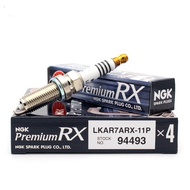 NGK Premium RX Spark Plug LKAR7ARX-11P for Honda Vezel, Feed, Fit/Jazz (GK5) and Honda Shuttle