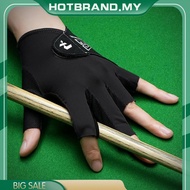 [Hotbrand.my] Left Hand Billiard Glove Adjustable Pool Cue Glove Billiard Pool Glove for Men & Women