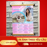 Print Silk Calendar on Demand 2026 - Size 30x40cm, 40x60cm