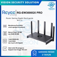 Ruijie Reyee RG-EW3000GX PRO WiFi Router 6 AX3000 Mesh Dual-Band Gigabit