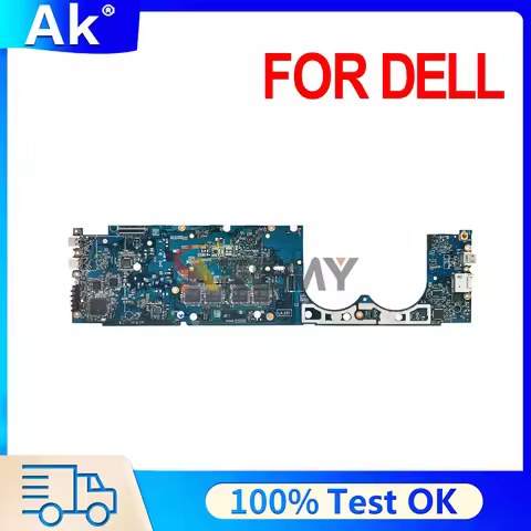 LA-E671P 0W970W Mainboard For DELL XPS 13 9370 YPVJW 0JCHK7 N01X1 DW2T5 Laptop Motherboard I5 I7 8th