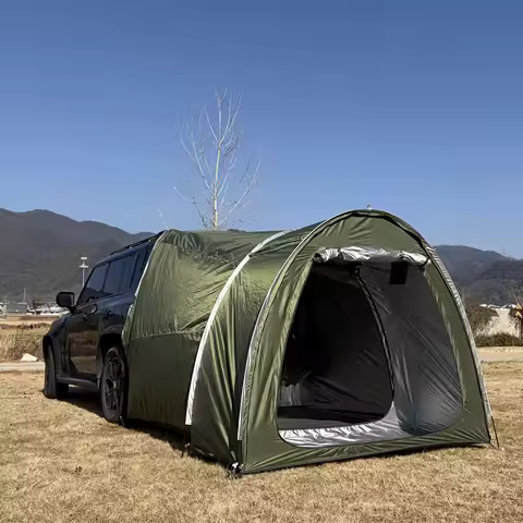 SUV Tent,2 Person Car Tent for Family, Waterproof & Windproof for Car Camping, Camping Tents with St