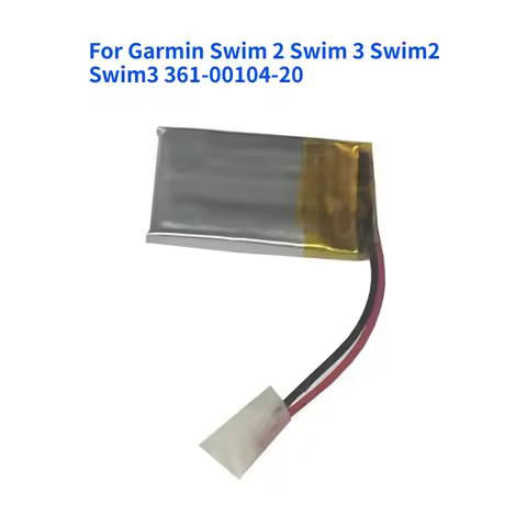 361-00104-20 Replacement Battery for Garmin Swim 2 Swim 3 Swim2 Swim3 Smart Watch Batteries