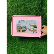 BJP MINI DONUT BOX JECCO SOFT MINI DONUT BOX WITH STRONGE COLOR LID, QUALITY MULTIPURPOSE BOX