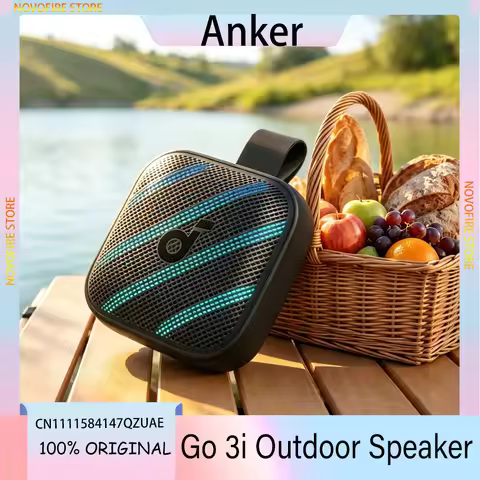 Anker Soundcore Boom Go 3i Outdoor Speaker Bass Wireless Bluetooth 6.0 Portable Audio Type-C Interfa