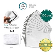 Mask Filter Pad for kids reusable masks surgical Disposable PM2.5 N95 ply for Pocket Activated Carbon Singapore