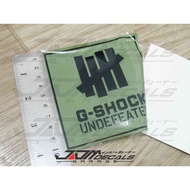 G-Shock Undefeated Window Decal Sticker