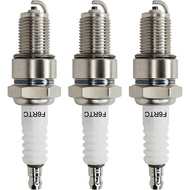3Pek F6RTC Spark Plug Ganti untuk NGK BPR6ES Bosch WR6DC WR7DC Champion RN9YC RN10YC Denso W20EPR-U,