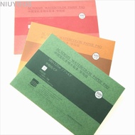 NIUYOMY Watercolor Paper Block, 32K 16K 8K 300g Watercolor Sketchbook, High Quality 20 Sheets 100% C