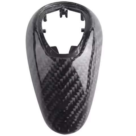 Real Carbon Fiber Gear Shift Knob Cover Replacement for BMW M2 M3 M4 M5 M6 F87 F80 F82 F83 F10 F12 F