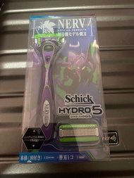 Schick Hydro 5 x Evangelion 聯名款剃鬚刀