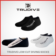 ZEN SCUBA TRUDIVE Short Stretchy Nylon Socks 3mm for Scuba Diving Freedive High Quality