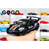 Porsche 911 Targa 1:32 Martini matte black model car