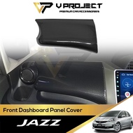 Honda Jazz Fit GE GE8 GG 2nd Front Dashboard Panel Carbon Cover 2008-2014 Jazz GE V Project Car Acce