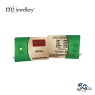 MJ Jewellery 5G Gold Collection 999.9/24K Dinar Gold Bar (0.0106g / 0.02125g)