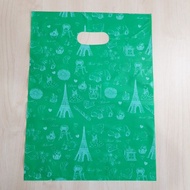 200pcs Thank You Plastic Bag 11" x 15" / Tq Bag / Plastic Bag /Die Cut Bag/Plastic Bag Bercorak/ Pla