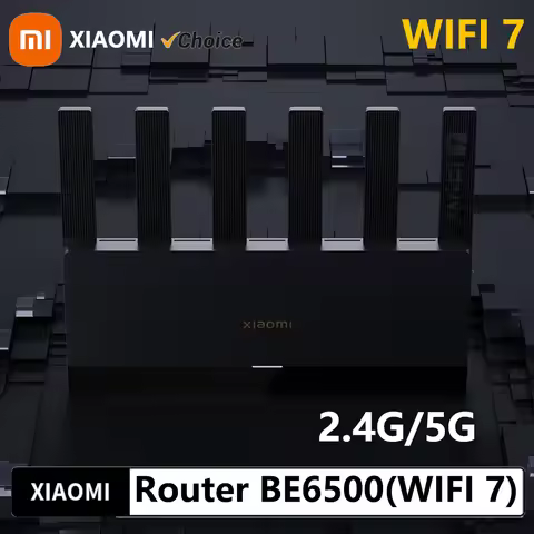 Xiaomi BE6500 Router Quad Nucleus 6500Mbps 2.5G Ethernet Port Dual Frequency 2.4/5GHz 6 Independent 