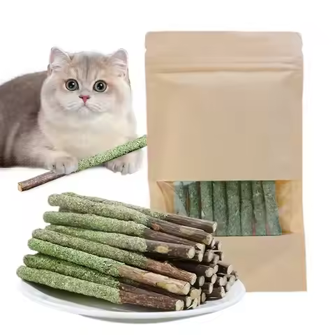 Cat Grass Sticks Indoor Cat Teething Grass Sticks Teething Stick Snacks For Cats Cat Grass Sticks Fo