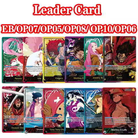 ONE PIECE Leader Proxy Cards OP05/06/07/EB02 Luffy Law Marco Hancock PTCG Card Trading Card English 