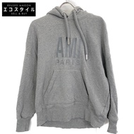 เสื้อสเวตเตอร์ Ami Paris สีเทา ปักโลโก้ ไซส์ XXS (มือสอง)