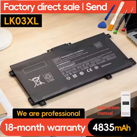 SUOZHAN LK03XL Battery for HP Envy X360 Convertible 15m-cn0012dx 15m-cn0011dx 15m-bp112dx 15m-bq121d