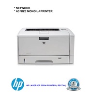 FULL SERVICE : HP LASERJET 5200N PRINTER ( RECON / REFURBISH / USED ) -- A3 SIZE MONO LJ PRINTER