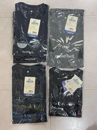 Montbell wickron tee// montbell unisex tee