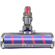 OTHER - Dyson 代用 LED 軟絨毛滾筒吸頭 刷頭 (V12/Slim地刷適用) Dyson副廠轉動刷頭 吸塵機軟絨毛滾筒吸頭 【平行進口】 V12/Slim地刷適用