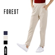 Forest Seluar Panjang Perempuan | Forest Ladies Cotton Interlock Tapered Pants Women Casual Long Pan