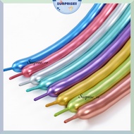 10pcs Metallic Twist Balloon Long Balloon 260 Twist Balloon Clowns Balloon Belon Panjang Balloon Twi