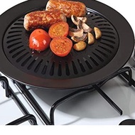 Smokeless Bbq Grill Pan Round High Quality Stove / Practical Versatile Portable Grill Tool