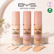 BYS Cosmetics Full Coverage Foundation 30 ml. (3 Tones) The Covers Excellent Coverage.