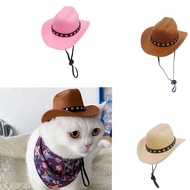 Pet Hat Mini Pet Cowboy Hat Small Cat Dog Pet Hat Party Holiday Small Hat Pet Supplies