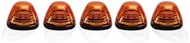 5 X Cab Marker Light, Smoke Lens With Amber 16 LED Roof Running Lights, Top Clearance Light for 1999