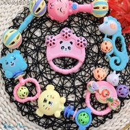 7 Piece animal-shaped dice toy set makes funny sounds to stimulate baby's movement and senses