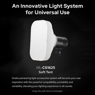 concon Godox ML-CS1625 Soft Tent Kit with 3 Adapters for Photography Light Flash Studio Portrait Liv
