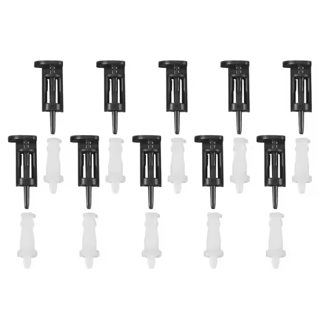10Pcs Plastic Mounting Clip For 4 Way CPU Coolers 1155 775 CPU Heatsink Mount Pin Push Screw Cooler 