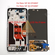 6.7 "ต้นฉบับ AMOLED สำหรับ Oppo Reno 12 CPH2625/12หน้าจอ LCD PJV110จีน + สัมผัสสำหรับ Oppo Reno 12 P
